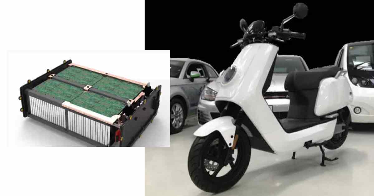 新电池减少了稀土金属的使用量，使其变得更环保。
团队于车展出示其中一辆装备了新电池的小型摩哆。
