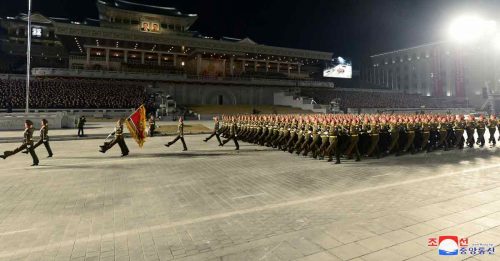 纪念建政73周年 朝鲜疑举行深夜阅兵