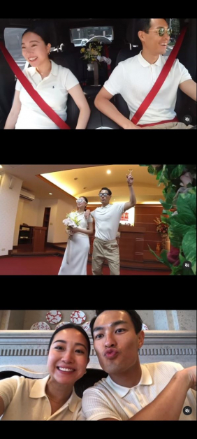 杨佑宁老婆PO结婚周年影片。