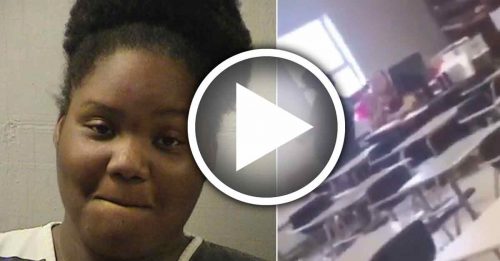 美兴起“送老师耳光挑战”？女生狂揍轮椅老教师被捕