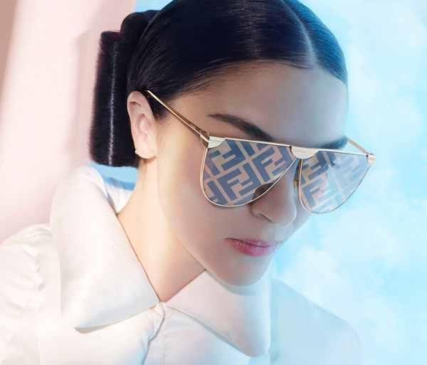 Fendi春夏推出全新Fendi Shades太阳眼镜。