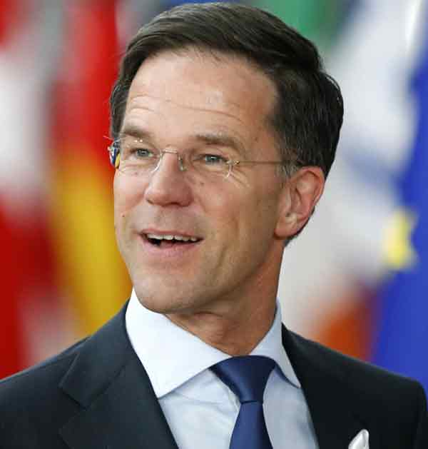 荷兰首相吕特。