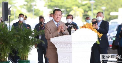 洪森希望柬埔寨 能生产中国疫苗
