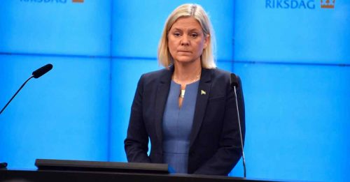 瑞典历来首位女首相  上台7小时闪辞 再获提名任相