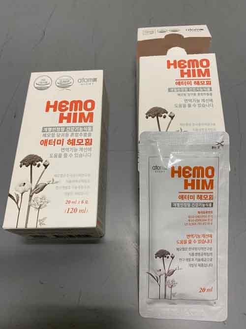 卫生署呼吁市民切勿购买或服用声称名为“HemoHIM”的口服产品。