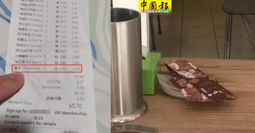 木筷从中国特制进口  一套餐具收RM1.50
