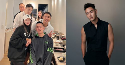 金马影帝火锅店打工？  站门口帮客人量体温