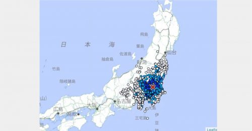 日本茨城县5.0级地震 新干线一度停驶