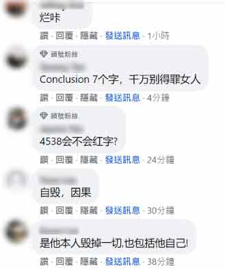 有网友猜测李靓蕾撰写4538个字长文会成为红字。