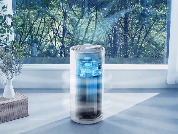 除了备有UV Arc Core紫外线杀菌功能，All Clean Virus Fit空气净化器配备了360°智能全方向吸风功能，确保彻底净化环境周围的空气。