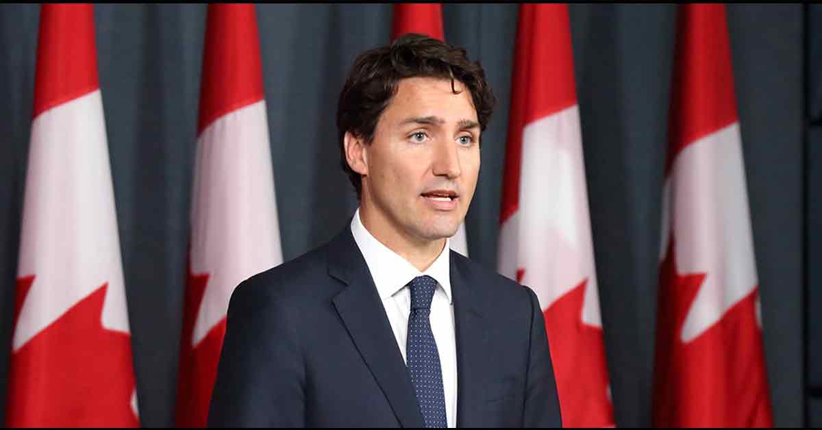 加拿大总理特鲁多。
