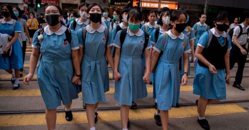 ◤全球大流行◢ 香港疫急 中学暂停实体课
