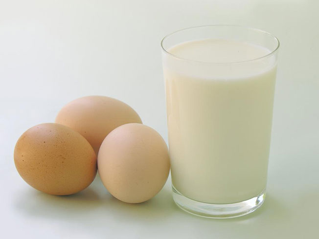 鸡蛋＋低脂牛奶