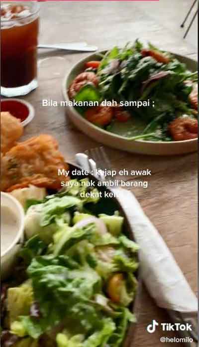 “helomilo”透过“Tiktok”发布视频，分享本身经历。