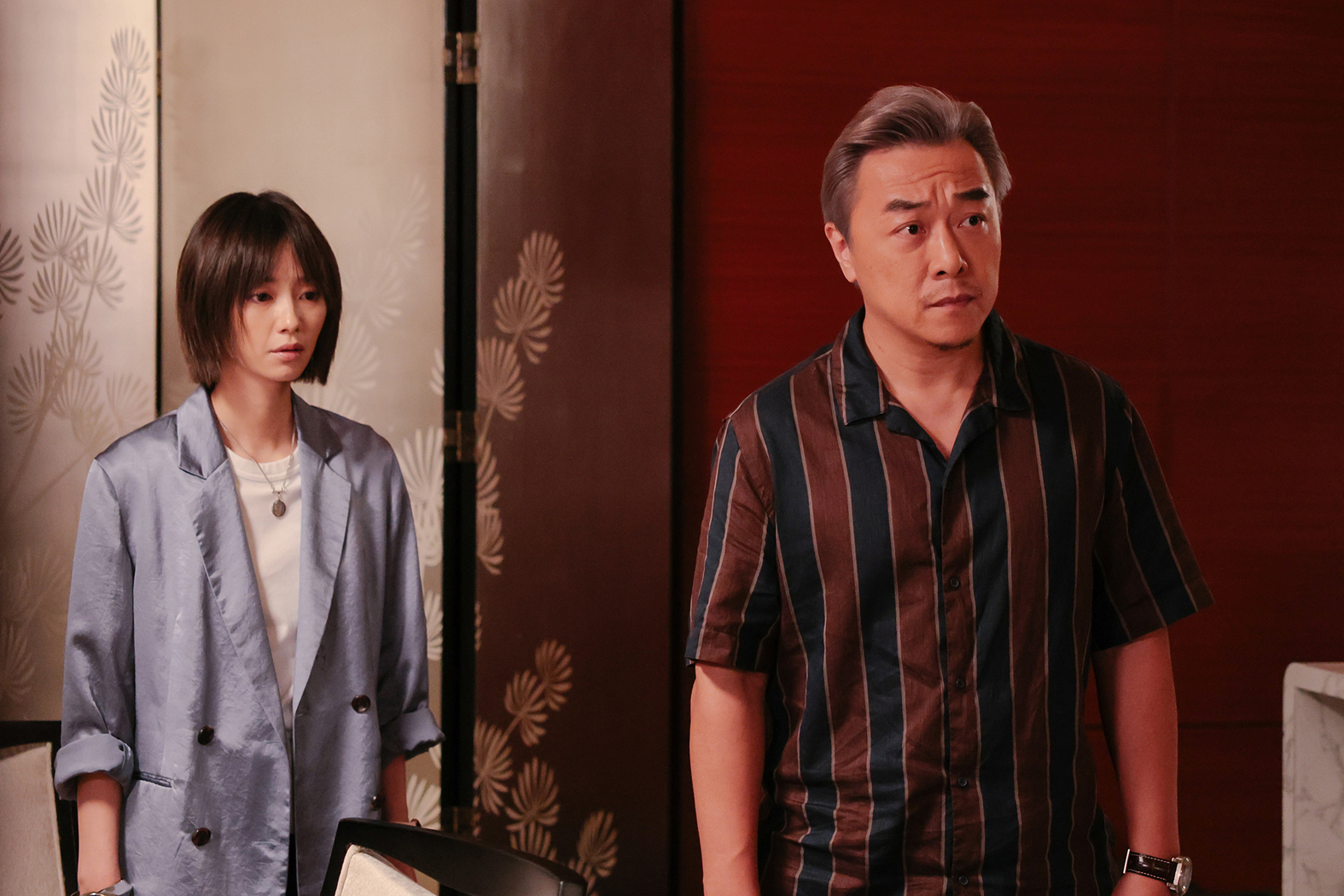 刘雅瑟与郭亮饰演父女。