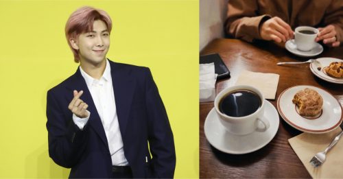 BTS RM一杯咖啡拯救小店  老板狂谢：救济金也比不过