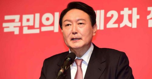 韩在野党候选人支持度回升  妻通话曝光添变数