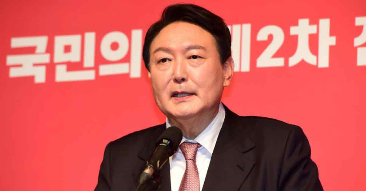 韩国国民力量党总统候选人尹锡悦