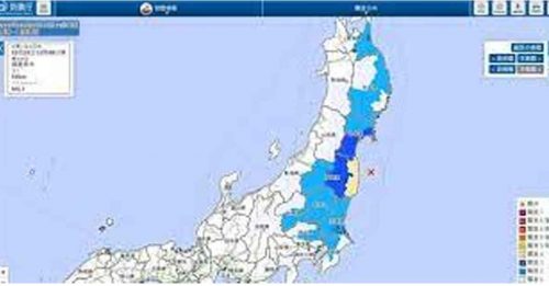 日本福岛县外海5.1级地震 无海啸危险