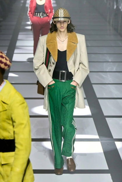 Gucci秋冬新装跨越性别、年龄、古今，风格冲突混搭。