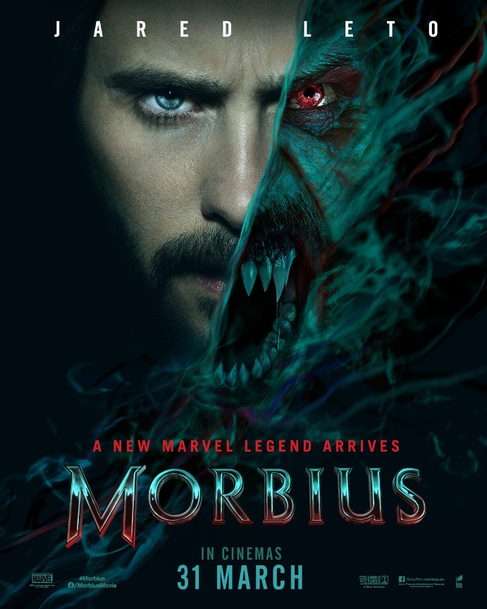 Sony Pictures, Morbius, Movie, Cinema, Daniel Espinosa, Jared Leto, Adria Arjona, 电影，暗黑英雄