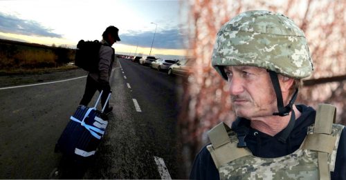 ◤俄乌开战◢ 亲赴拍摄乌克兰战火 奥斯卡影帝弃车徒步逃离