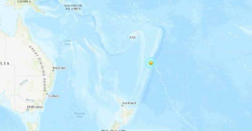 汤加南方6.3级地震 深度仅10公里