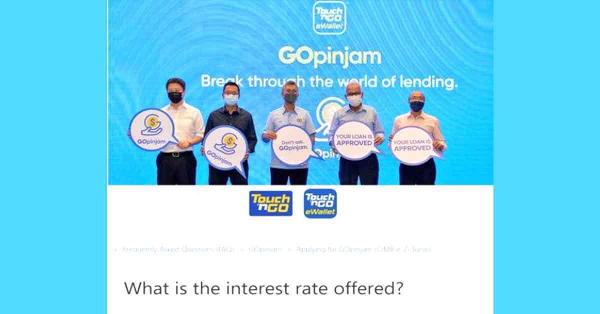 纳吉在面子书贴文，促请财政部监督与解释GOpinjam的贷款利息高达36%的问题。
