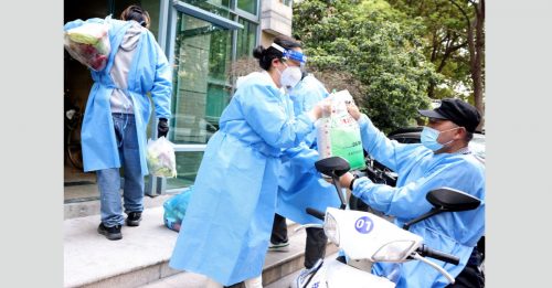 ◤全球大流行◢ 上海单日无症状感染下跌 研究预测5月疫情受控