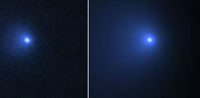 一颗核比正常大50倍的彗星正以每小时2万2000英里（约3万5400公里）的速度往地球的方向冲来。