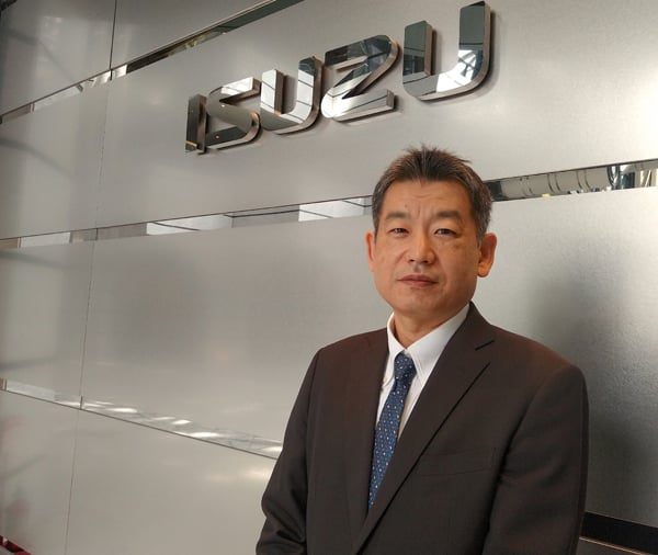 ▲新上任Isuzu Malaysia总执行长冈添俊介，曾在美国、日本、印度及泰国担任要职。