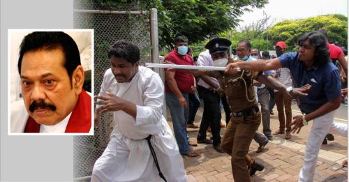 斯里兰卡总理辞职  示威冲突5死189伤