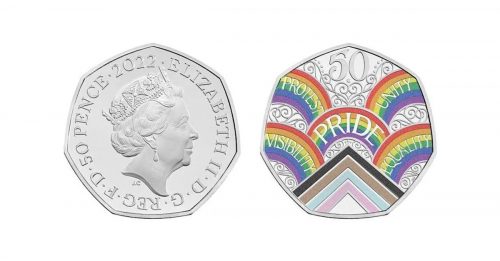 “英国骄傲”运动50周年 铸币局首推彩虹纪念币