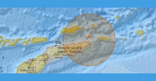东帝汶外海6.1级强震  恐引发海啸
