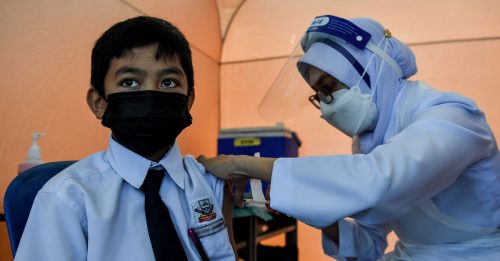 ◤疫缠第三年◢ 24.5%儿童 接种次剂疫苗