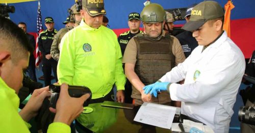 哥倫比亞頭號毒梟 戴頭盔穿防彈衣  引渡美國
