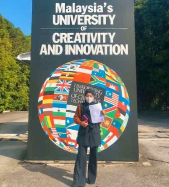 努鲁依扎将于6月,到林国荣大学念书。(图取自mstar)