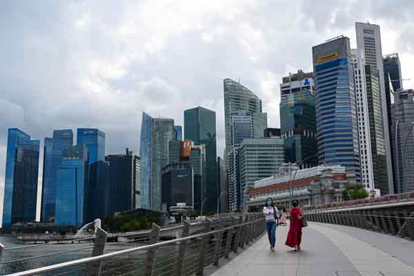 新加坡首季经济增长表现优于预期。