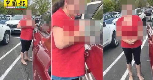 妇女抢不到车位 愤而喷母乳攻击