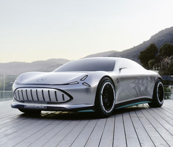 Vision AMG是预告2025年AMG的电动超跑样貌。