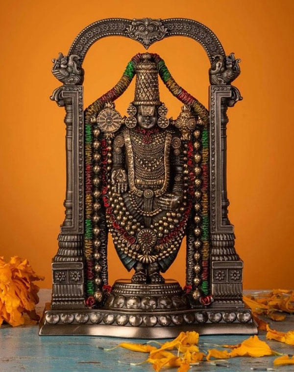 印度教中众生守护神毗湿奴的化身──巴拉吉神。（档案照）