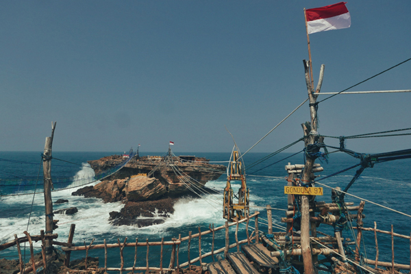 因韩国综艺节目爆红的海角。