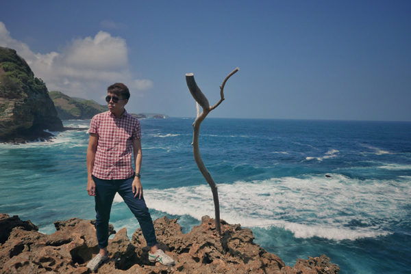 虽取名海滩，但其实这里大部分是岩石。