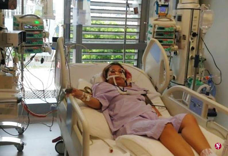 仇美欣今年4月患上严重骨痛热症，一度在加护病房住了22天，也曾因血小板数量一度过低，导致耳朵和鼻孔出血。