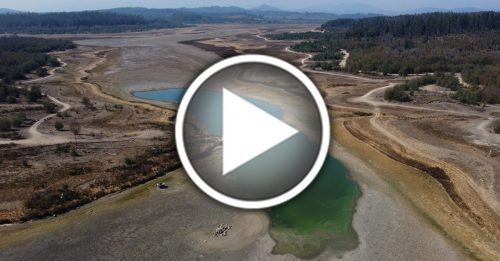 智利13年来干旱 城市水库快见底