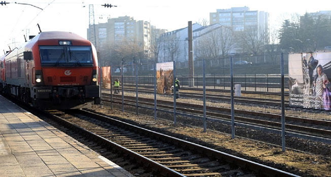 立陶宛维尔纽斯火车站，从莫斯科到加里宁格勒的中转列车都在此停留。