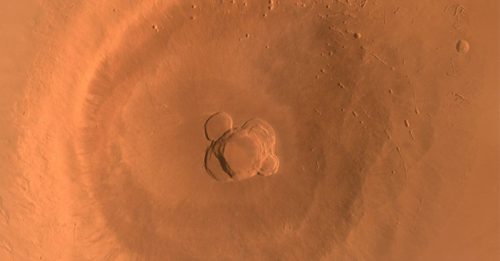 “天问一号”探测器 公布近期拍摄火星影像