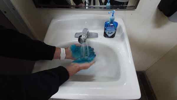 洗手整个洗不干净啊。