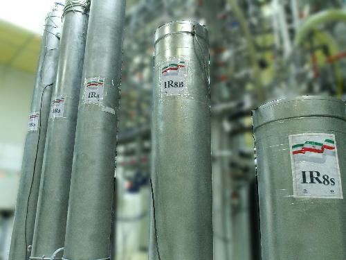 德黑兰以南约300公里纳坦兹核研究中心的原子浓缩设施。（法新社）