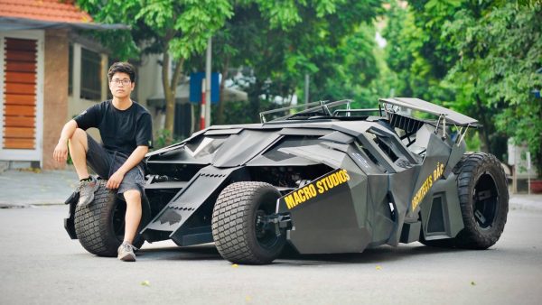 ▲越南设计师Nguyen Dac Chung推出量产蝙蝠车。